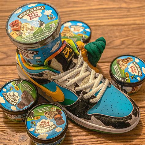 nike sb ben and jerry fake - chunky dunky release date.